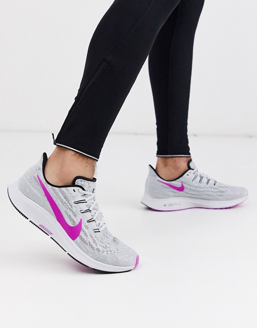 Nike Running Pegasus 36 trainers in grey