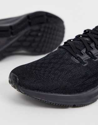 nike running pegasus 36 trainers in triple black