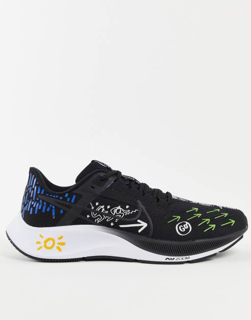 Nike Running - Pegasus 38 Hackney Half - Sorte sneakers