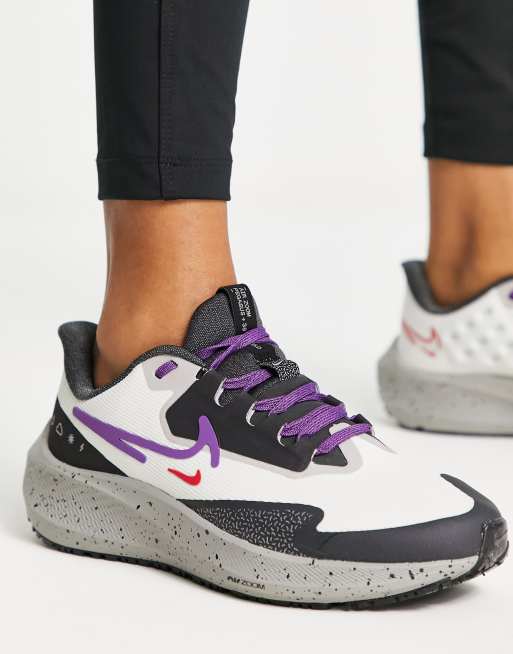 Handel Rusteloos Wiskundige Nike Running Pegasus 39 Shield trainers in neutral | ASOS