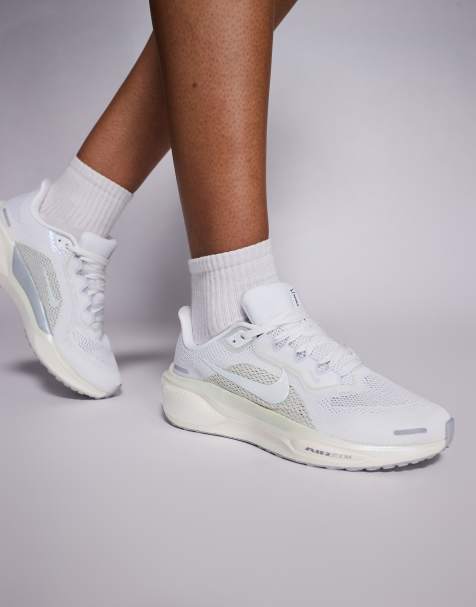 Nike Running - Pegasus 41 - Råhvide sneakers - view 1