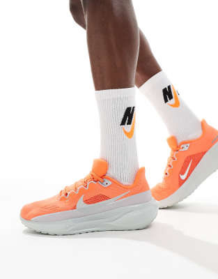 Pegasus 41 sneakers in orange and silver