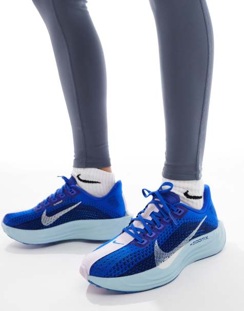 Nike Running – Pegasus Plus – Blå löparskor - view 1