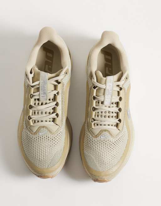 Nike Running Pegasus Premium sneakers in beige and silver, 2 of 5