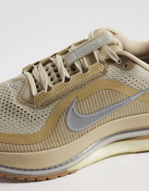Nike Running Pegasus Premium sneakers in beige and silver, 3 of 5