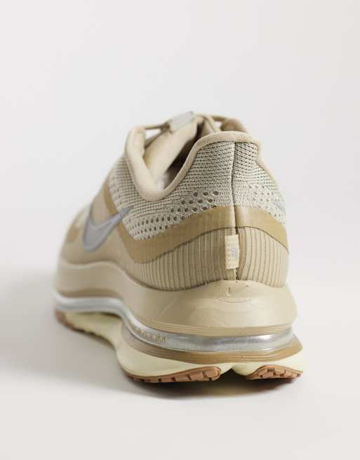 Nike Running Pegasus Premium sneakers in beige and silver, 5 of 5