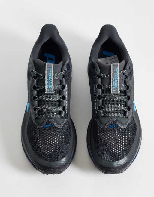 Nike Running Pegasus Premium sneakers in gray and blue, 3 of 5