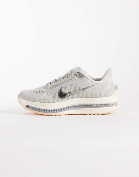 Nike Running Pegasus Premium trainers in orange and white  - view 1