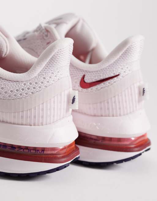 Nike Running Pegasus Premium trainers in pink and red , 5 of 5
