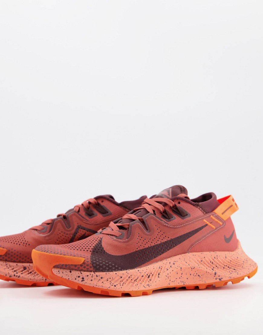 Nike Running - Pegasus Trail 2 - Sneakers in roestbruin-Oranje