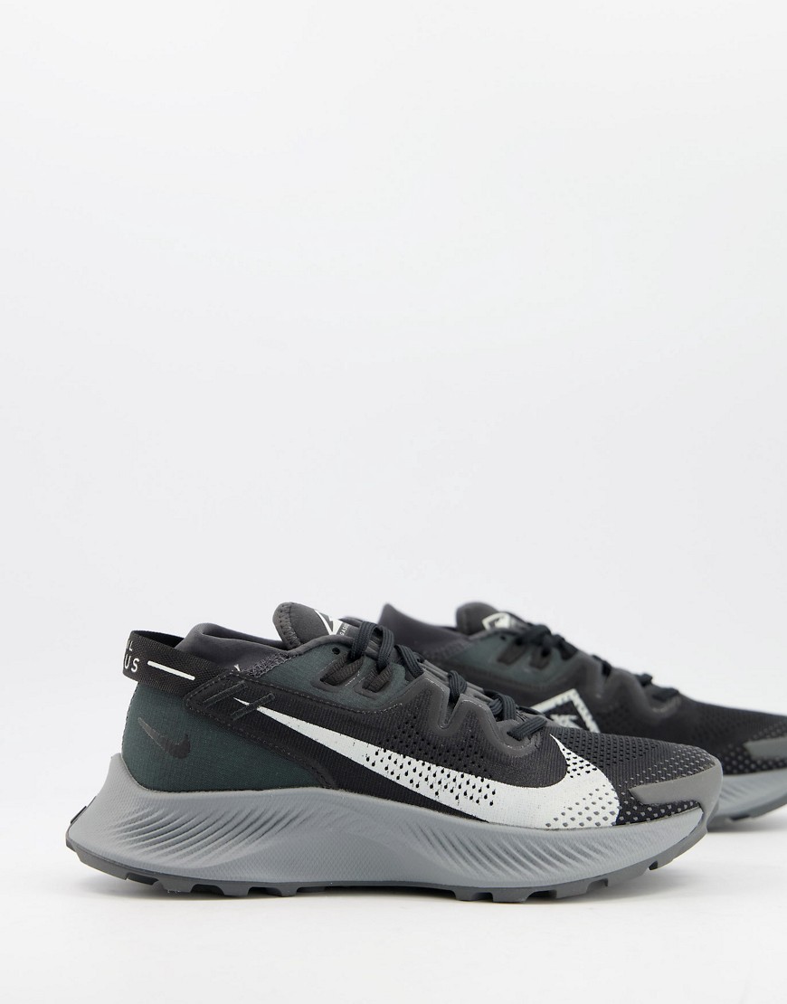 Nike Running Pegasus Trail 2 sneakers in triple black