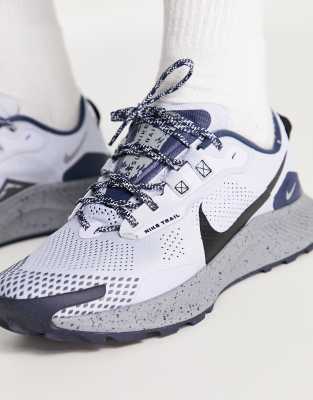 blue nike running trainers