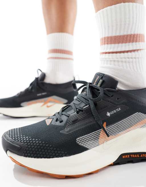 Nike Running Pegasus Trail 5 GORE-TEX sneakers in black and brown