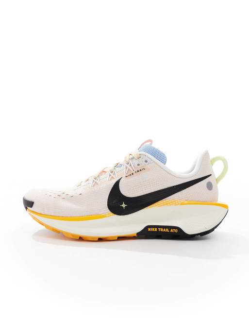 Nike Running Pegasus Trail 5 sneakers in beige and multi