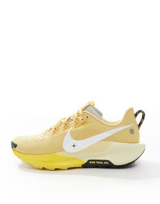 Nike Pegasus Trail 5 Lace-up Sneakers In Gold