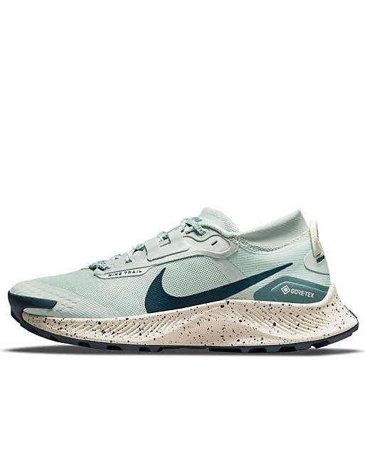 Nike Running Pegasus Trail GTX trainers in mint green