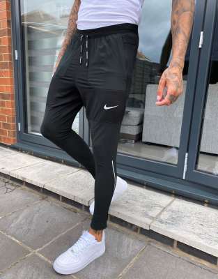 nike running phantom elite joggers in black