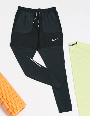 nike running phenom elite joggers in black