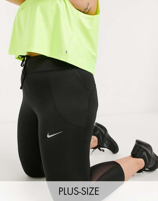 Epic Fast Cropped Leggings In Black