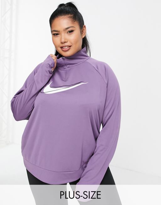 Ladies nike hot sale running top