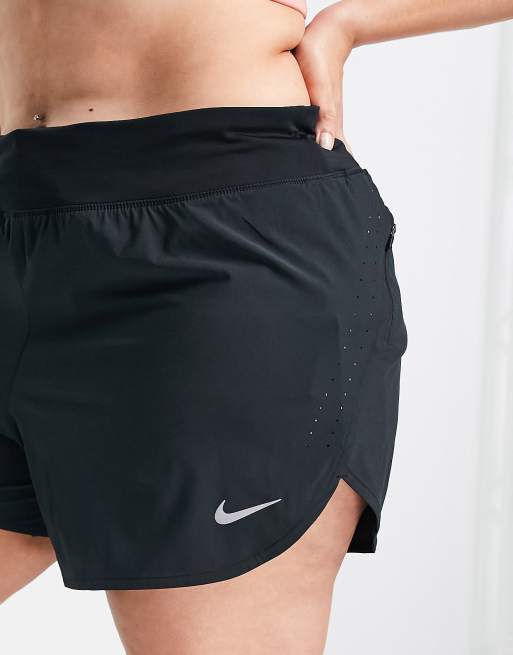 Nike Running Plus Eclipse 5 inch shorts in black