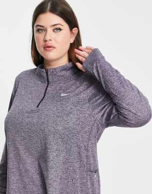 nike plus size half zip