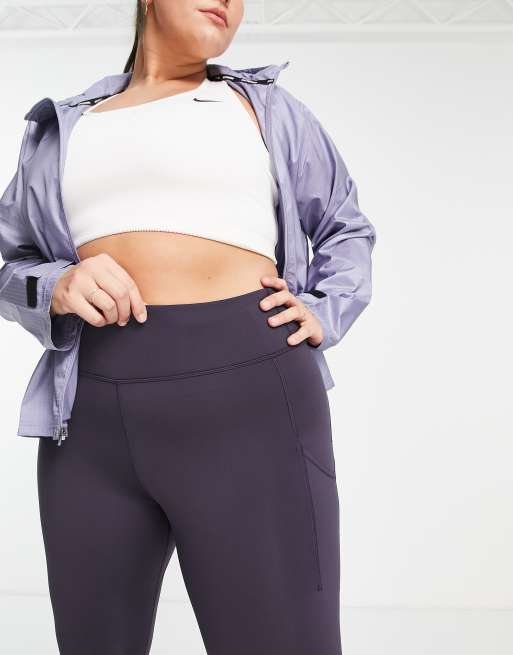 Nike Running Plus Epic Tight leggings in grey ASOS