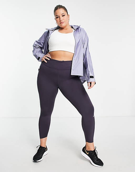 Trousers & Leggings Nike Running Plus Epic Tight leggings in grey 