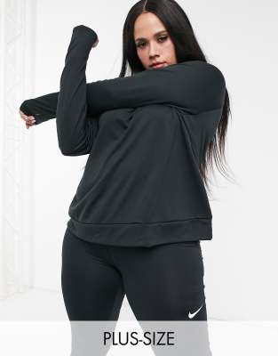 nike plus size half zip