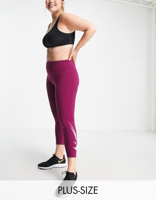 Under Armour Plus Hi ankle leggings in blue