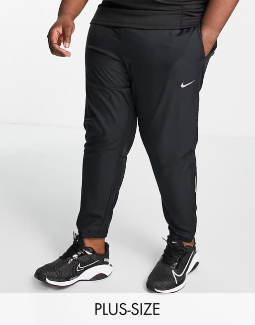 Nike Essential woven sweatpants in black, ASOS