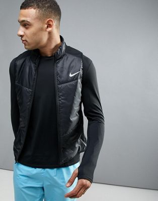 Nike Running Polyfill Vest In Black 