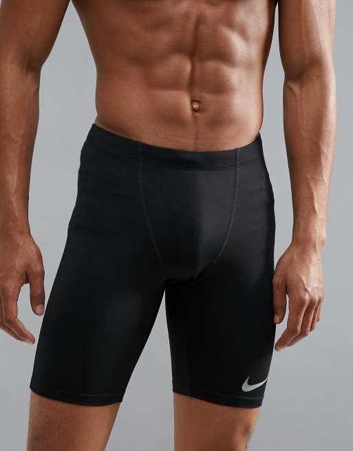 Nike RUN DIVISION HYBRID RUNNING TIGHTS W/ Shorts Sz XL Black CU5560 010  $130