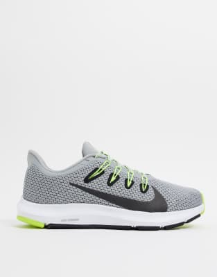 grey nike running trainers