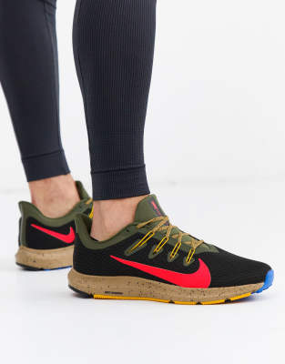 Nike running Quest 2 trainers in multi 