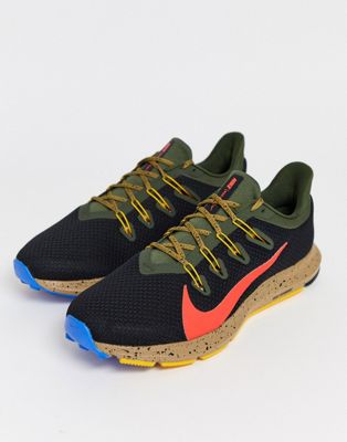 Nike running Quest 2 trainers in multi 