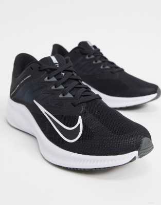 Nike Running Quest 3 Schwarze Sneaker Evesham Nj