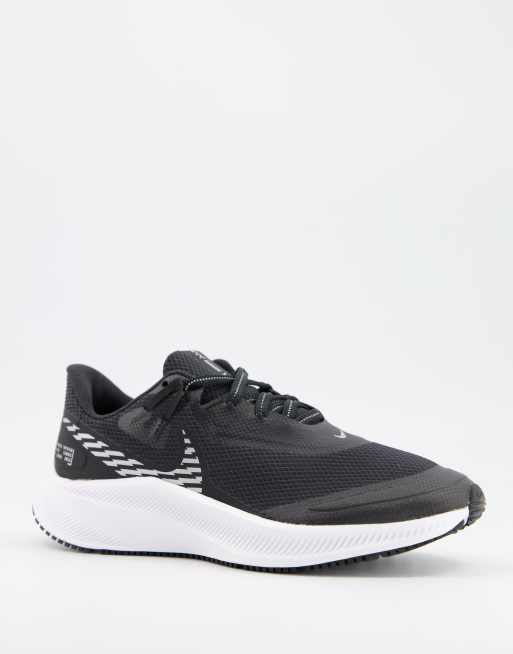nike shield running trainers