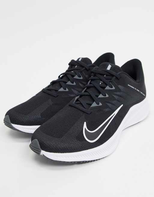 Nike Running - Quest 3 - Sneakers in zwart, 3 van 4