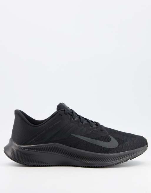 Running quest shop trainers black