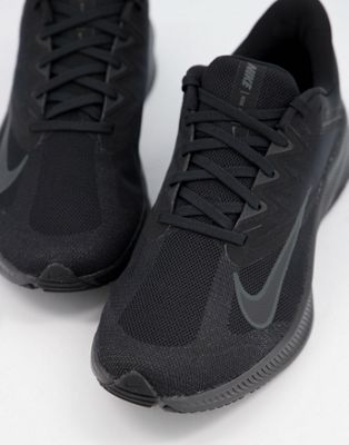 Nike Running Quest 3 trainers in triple 