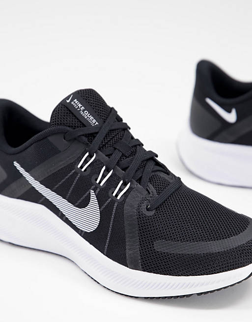 Sportswear Nike Running Quest 4 trainers in black 