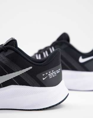 nike running quest black