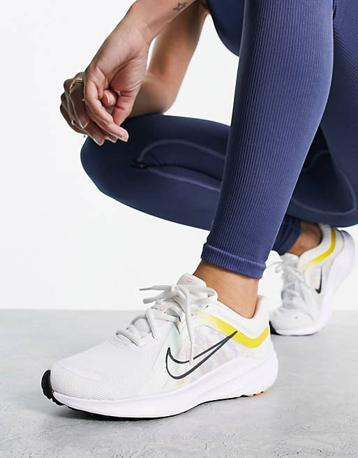 Nike Quest 5 Prisim sneakers white ASOS
