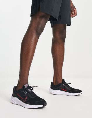 Nike Running Quest 5 trainers in black | ASOS