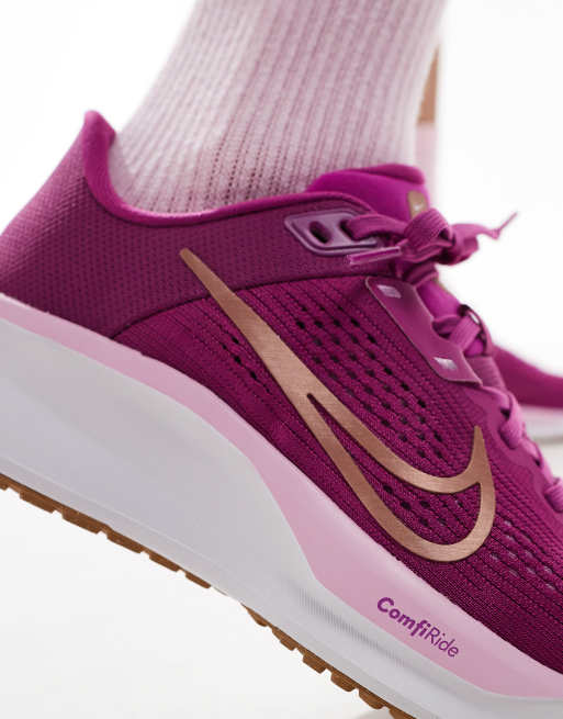 Nike Running – Quest 6 – Fioletowo-białe buty sportowe, 4 z 5