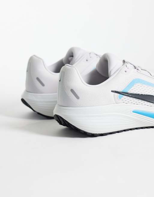 Nike Running Quest 7 Sneaker in Hellgrau und Blau, 2 von 5