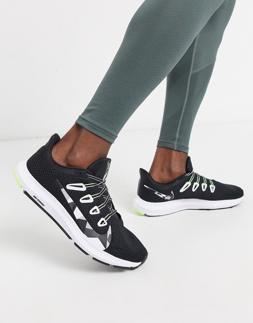 Nike Running Quest sneakers in black