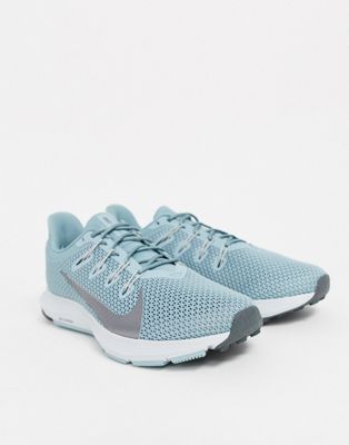 Nike Running quest trainers in blue | ASOS