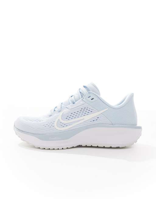 Nike Running - Quest 6 - Baskets - Blanc et bleu, 2 de 5